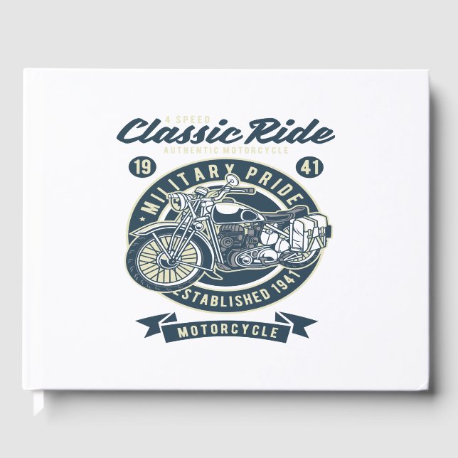 Classic Ride Military Pride Guest Book (Front)