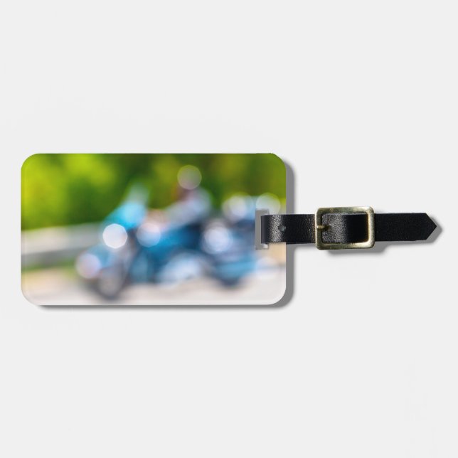 classic rider luggage tag (Front Horizontal)