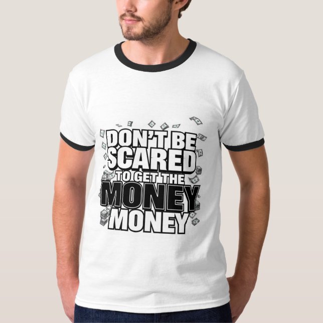 Classic Ringer T-Shirt – Retro Casual Style Tee (Front)