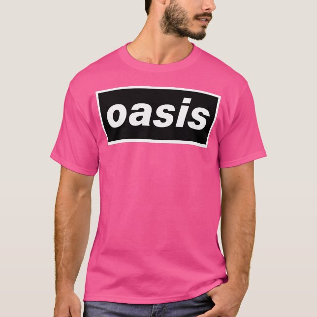 Classic Rock 90'S ((Oasis))-((Oasis))-((Oasis))-(( T-Shirt (Front)