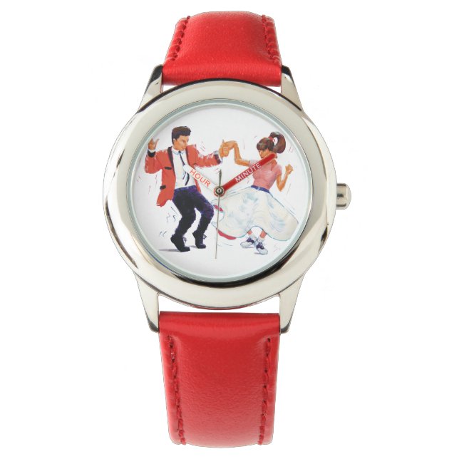 Classic Rock and Roll Jive Dancing Watch (Front)