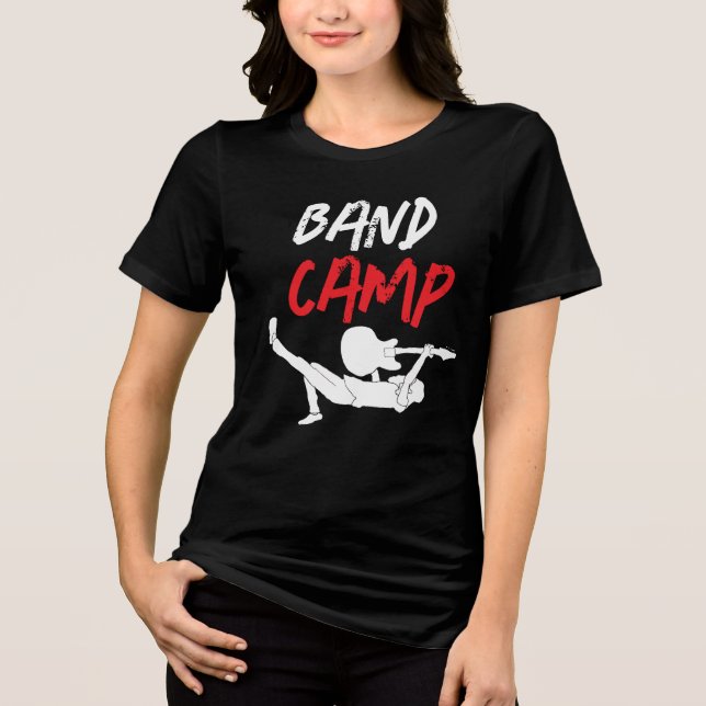 Classic Rock Band Camp Tri-Blend Shirt (Front)