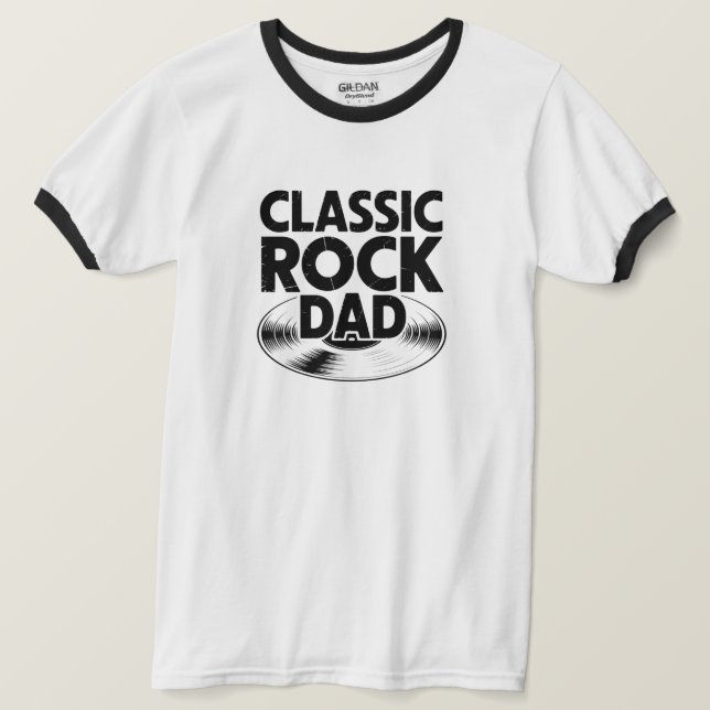  Classic Rock Dad Ringer Tee - Men's T-Shirt (Design Front)