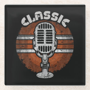 Classic-rock Glass Coaster