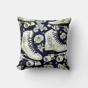 Classic Roller Skates Art Cushion
