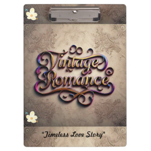 "Classic Romance Redefined" Clipboard