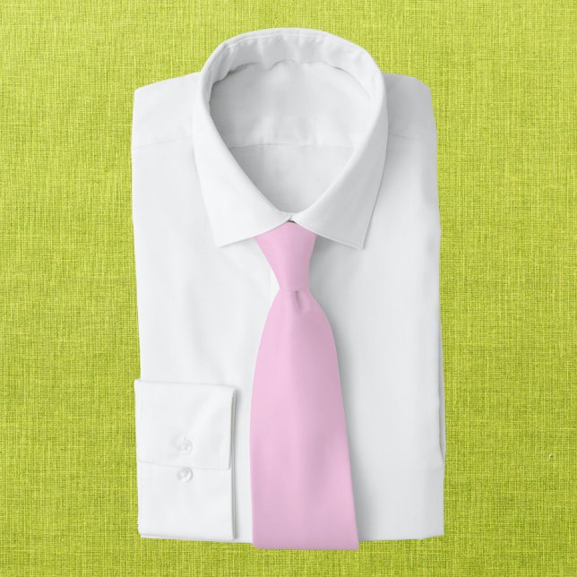 Classic Rose Solid Colour Tie (Creator Uploaded)
