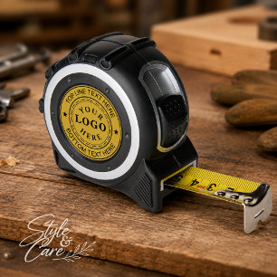 Classic Round Logo Text Personalised 1
