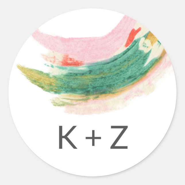 Classic Round Sticker (Front)