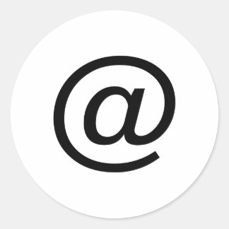 @ CLASSIC ROUND STICKER