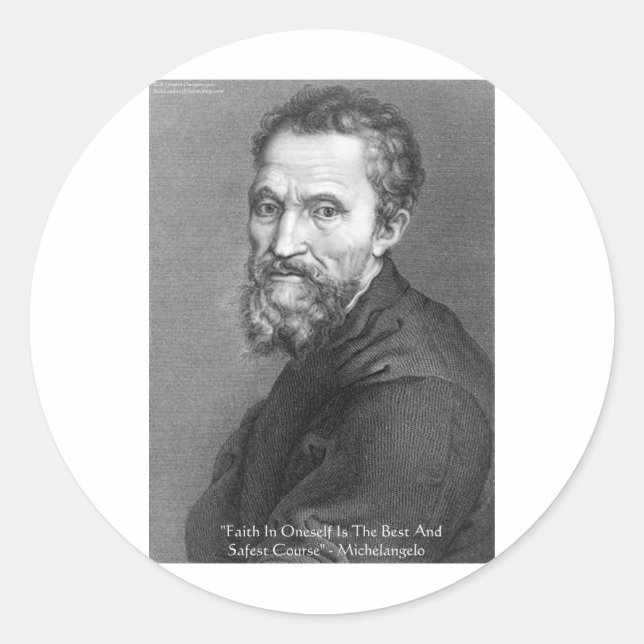 ( CLASSIC ROUND STICKER (Front)