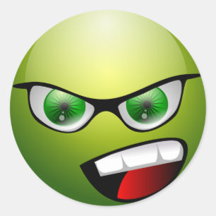 Classic Round Sticker/Emoticons Classic Round Sticker