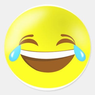 Classic Round Sticker/Emoticons Sticker