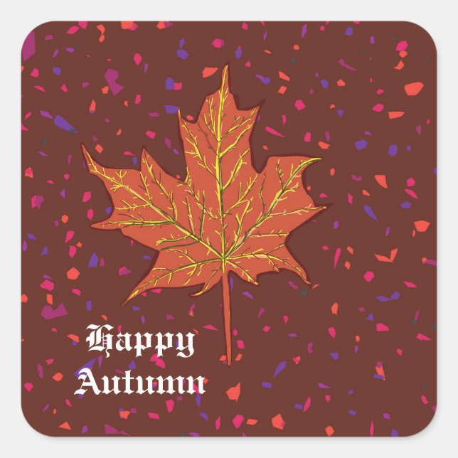 Classic Round Sticker, Glossy Square Sticker (Front)