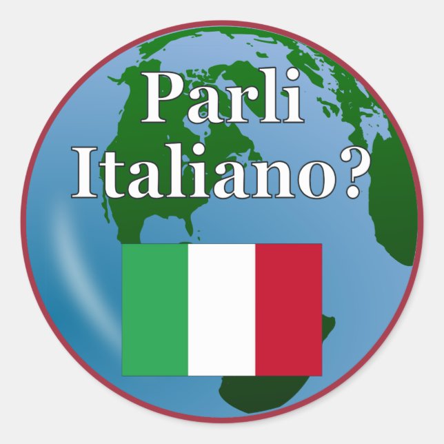 Classic Round Sticker, Glossy Sticker (Front)