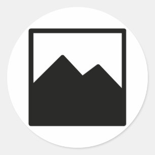 Classic Round Sticker Template