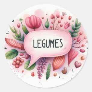 Classic round stickers