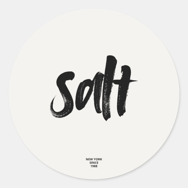 CLASSIC ROUND STICKERS (Front)