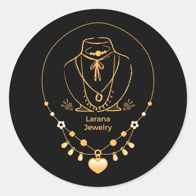 CLASSIC ROUND STICKERS  (Front)