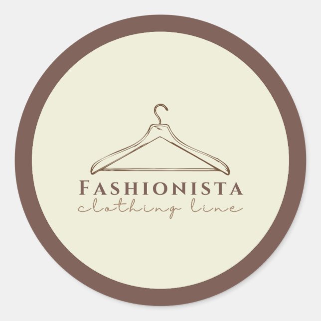 Classic Round Stickers  (Front)