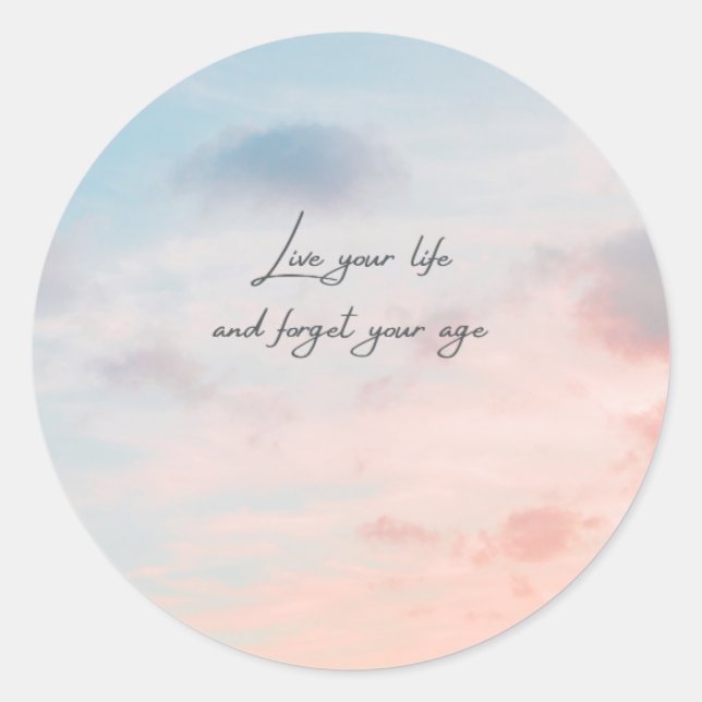 Classic Round Stickers (Front)