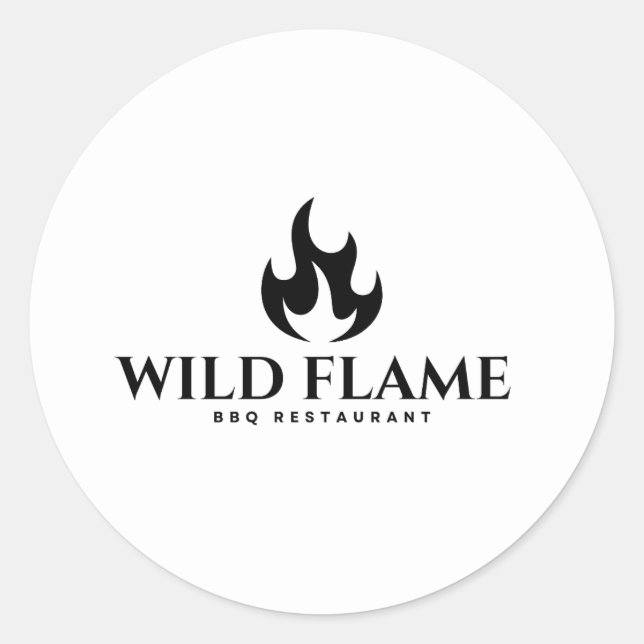 CLASSIC ROUND STICKERS  (Front)