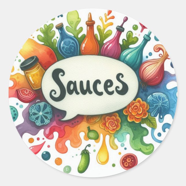 Classic round stickers (Front)