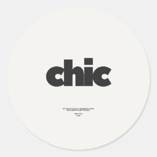 CLASSIC ROUND STICKERS
