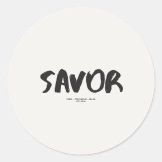 CLASSIC ROUND STICKERS