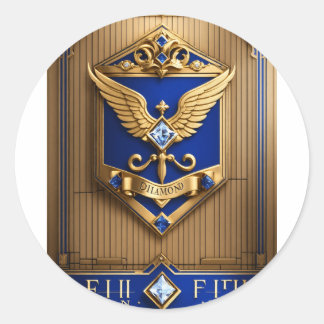 Classic Round Stickers