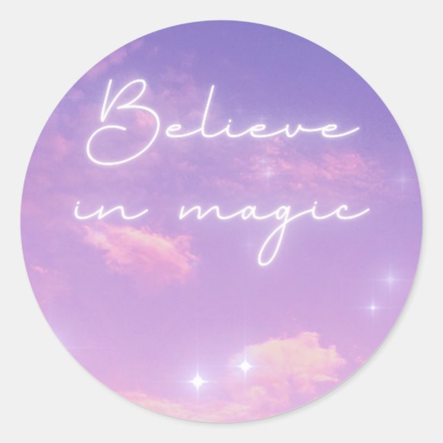 Classic Round Stickers  (Front)