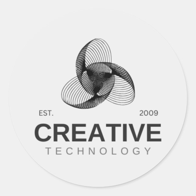 Classic Round Stickers  (Front)