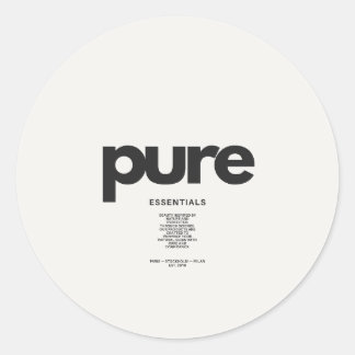 CLASSIC ROUND STICKERS