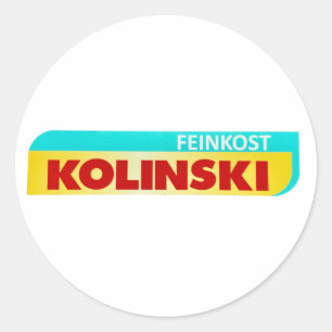 Classic Round Stickers feinkost kolinski merch