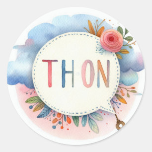 Classic round stickers (Thon)