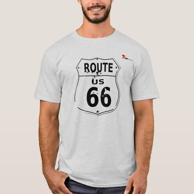   Classic Route 66 Adventure T-Shirt (Front)