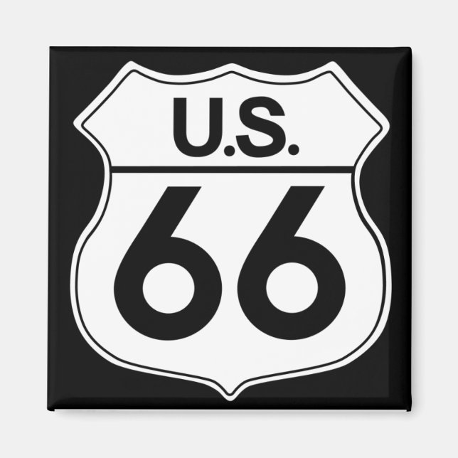 Classic Route 66 Magnet 2 (Front)