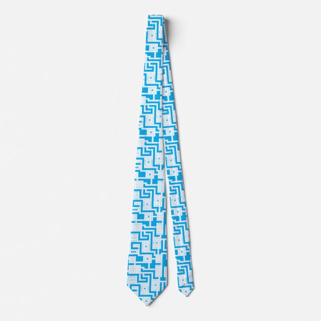 Classic RPG Map Necktie (Front)
