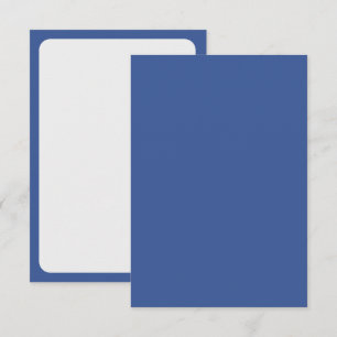 Classic RSVP Card in Blue & White – Customisable