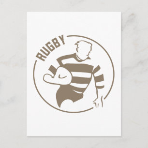 Classic Rugby Postcard