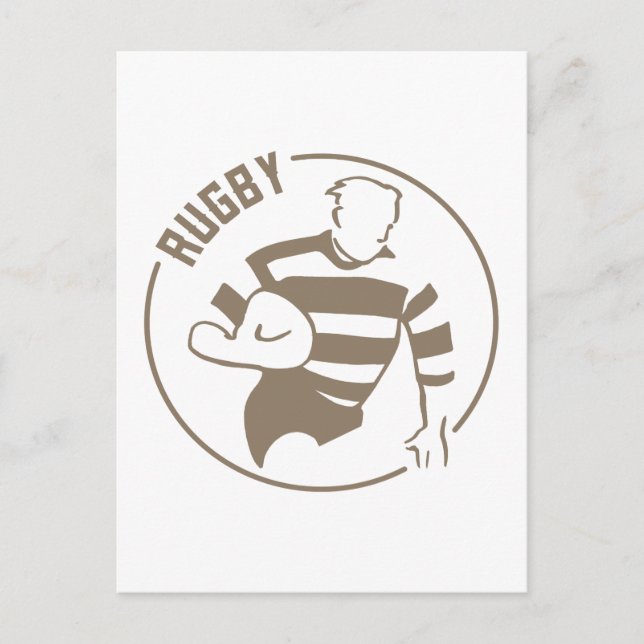 Classic Rugby Postcard (Front)