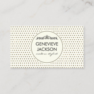 Classic Rustic Pattern Business Card