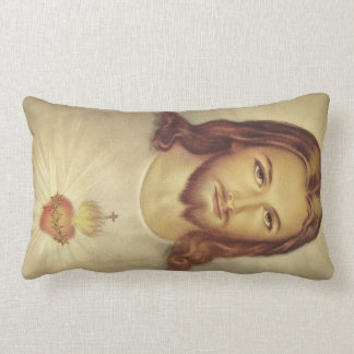 Classic Sacred Heart of Jesus Lumbar Pillows