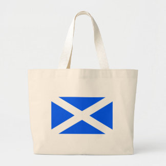 Classic saltire flag image large tote bag