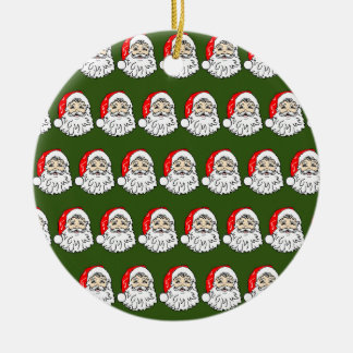 Classic Santa Ceramic Tree Decoration