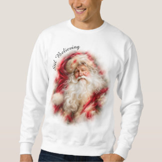 Classic Santa Christmas Vintage Holiday Sweatshirt