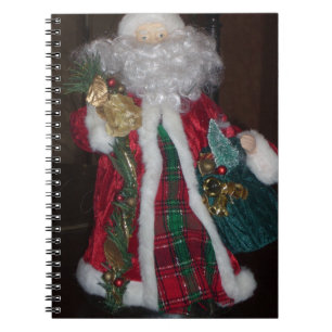 Classic Santa Claus: A Timeless Holiday Icon Spiral Notebook