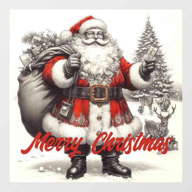 Classic Santa Old is Gold  (Sheet)