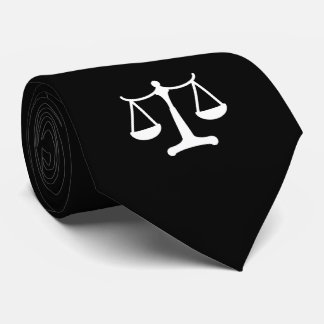Classic Scales of Justice | Law Tie