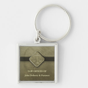 Classic Scales of Justice Lawyers Key Ring